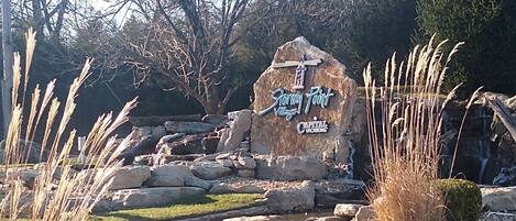 Enceinte de l’hébergement