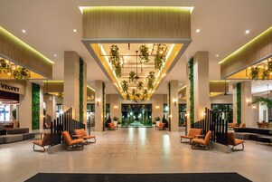 Zona de estar del vestíbulo