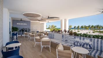 Poolside bar