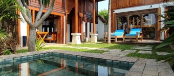 Traditional teak house