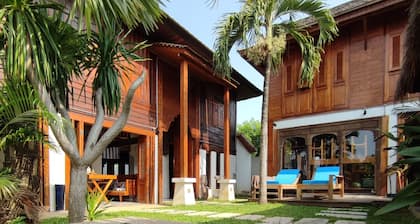 Traditional teak house