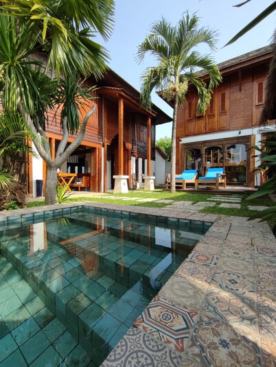 Traditional teak house