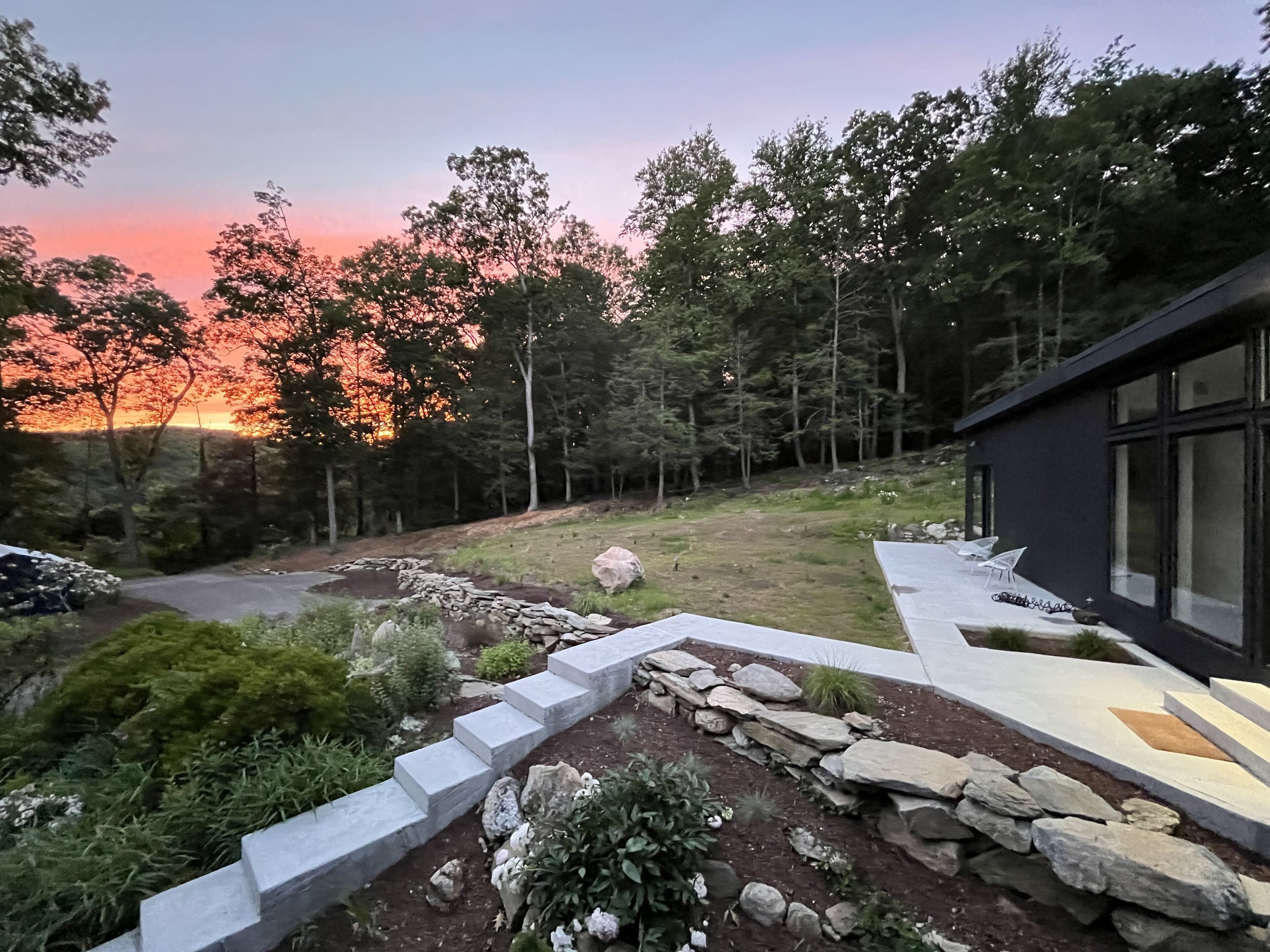 Mid Century Modern Mountain Retreat Bordered by Preserve