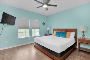 2 bedrooms, iron/ironing board, travel crib, WiFi