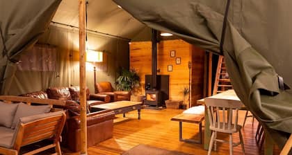 Awe Inspiring two storey tent