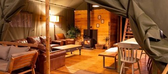 Awe Inspiring two storey tent