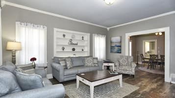 Smart TV, books, offices