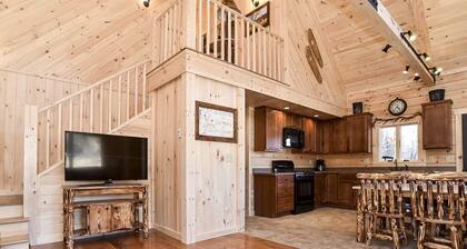 Stay on Kingdom Trails in a four bedroom cabin!