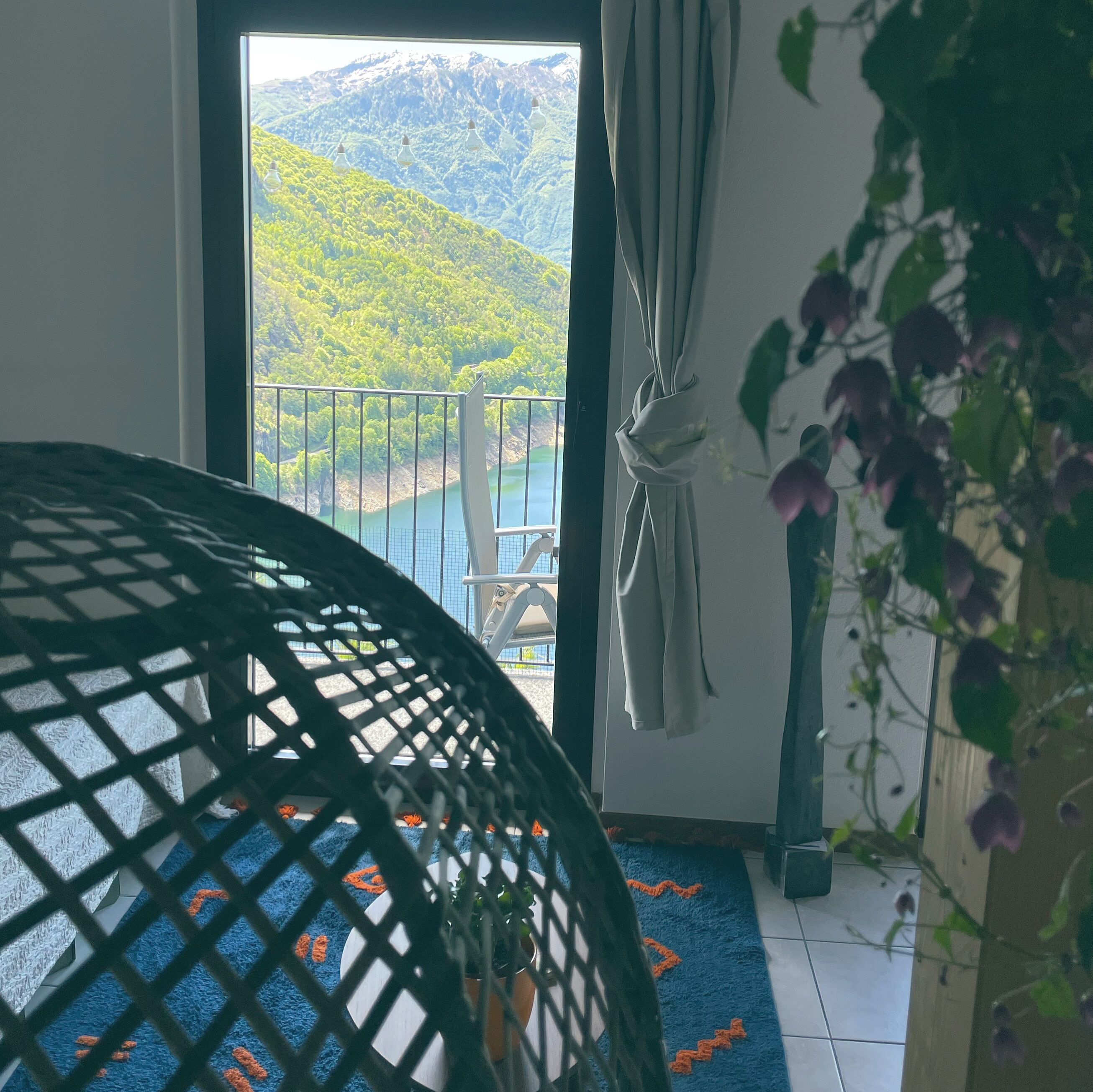 Appartement Romantique, salle de bains attenante, vue lagon (3 piano) | Vue depuis l’hébergement