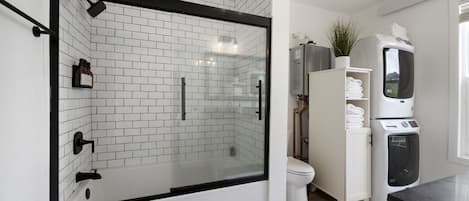 Bañera con ducha