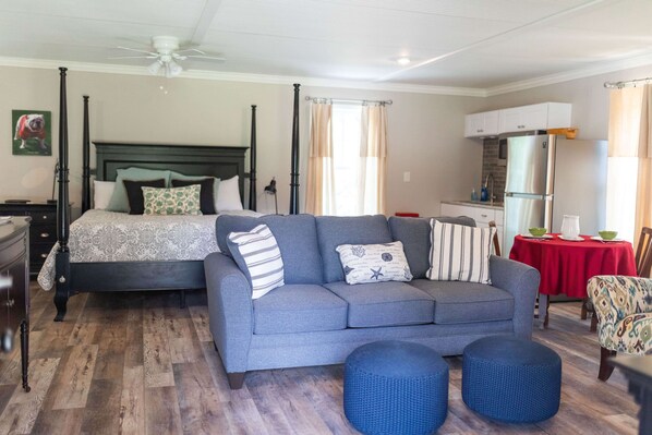 1 bedroom, memory foam beds, iron/ironing board, WiFi