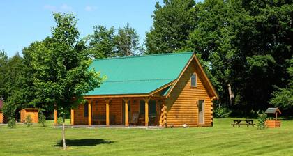 Stay on Kingdom Trails in a three bedroom cabin!