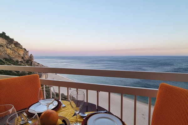 Balcony and it's view - ready for diner