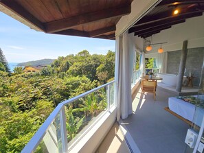 Master Suite Sea View | Lanai - Refúgio da Lagoinha (Bombinhas)