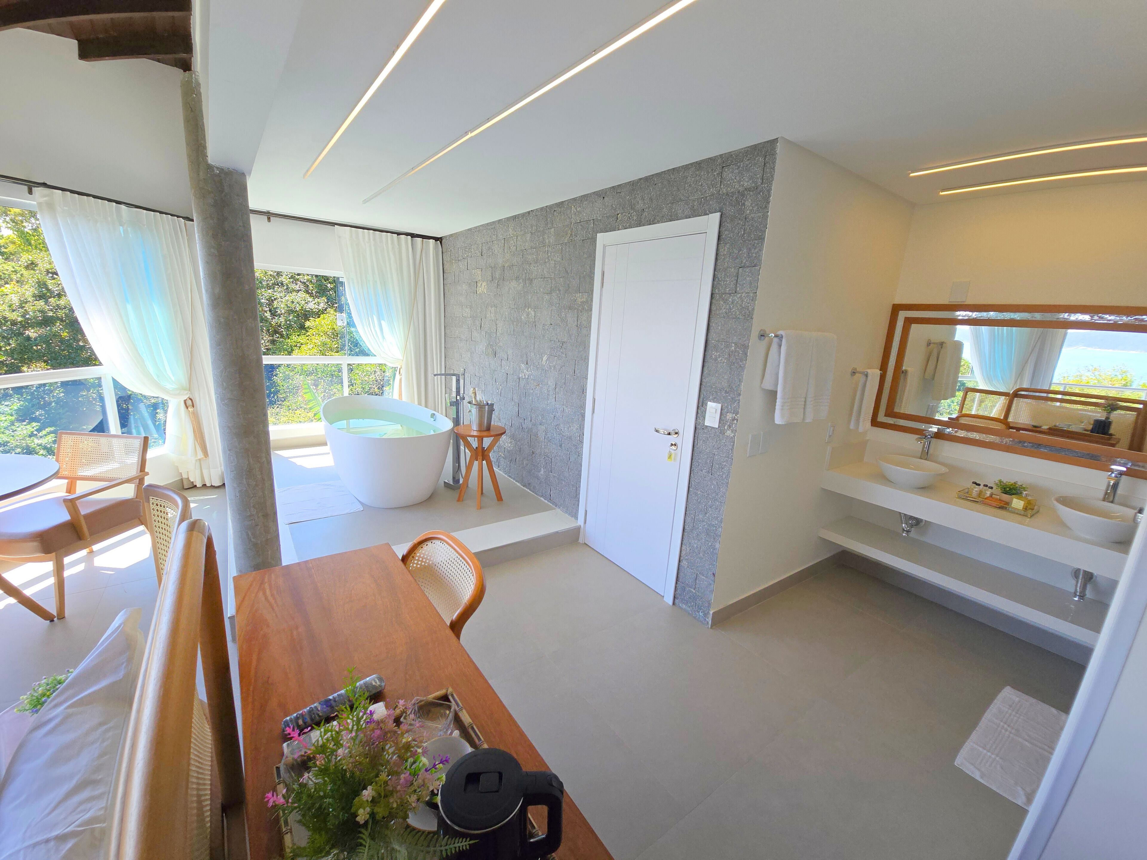 Master Suite Sea View | Bañera profunda