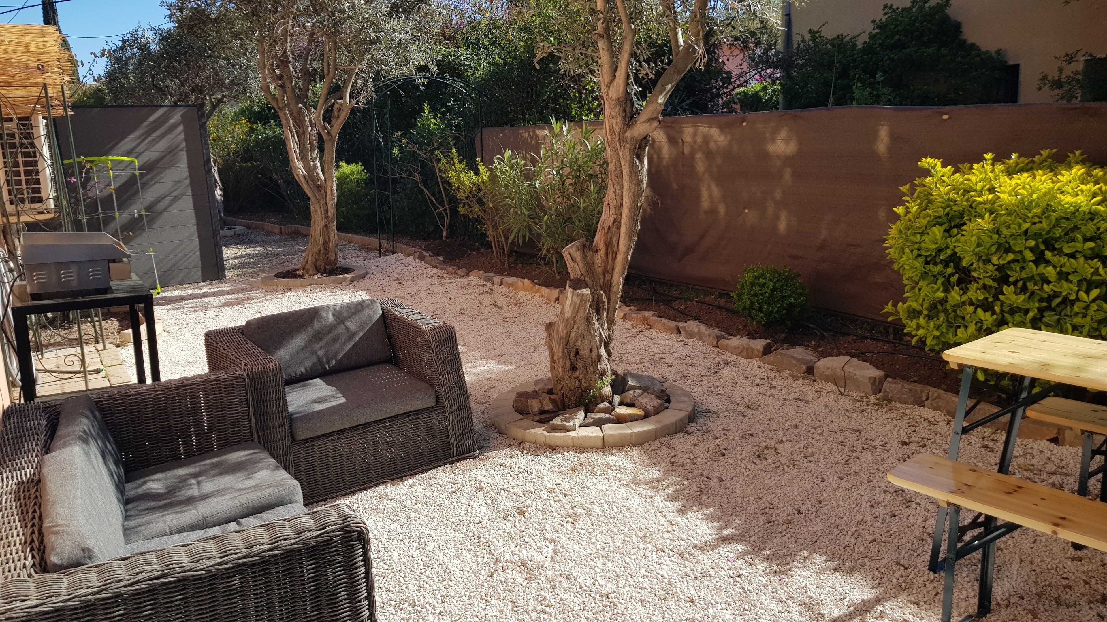 Enceinte de l’hébergement