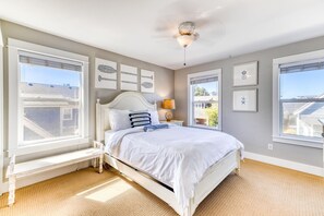 3 slaapkamers, een bureau, een strijkplank/strijkijzer, gratis wifi