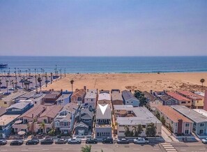 Stunning beachfront views surround this coastal neighborhood.