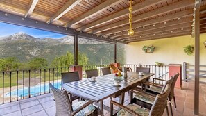 Outdoor dining - Montion Jimera de Libar by Ruralidays (Málaga)