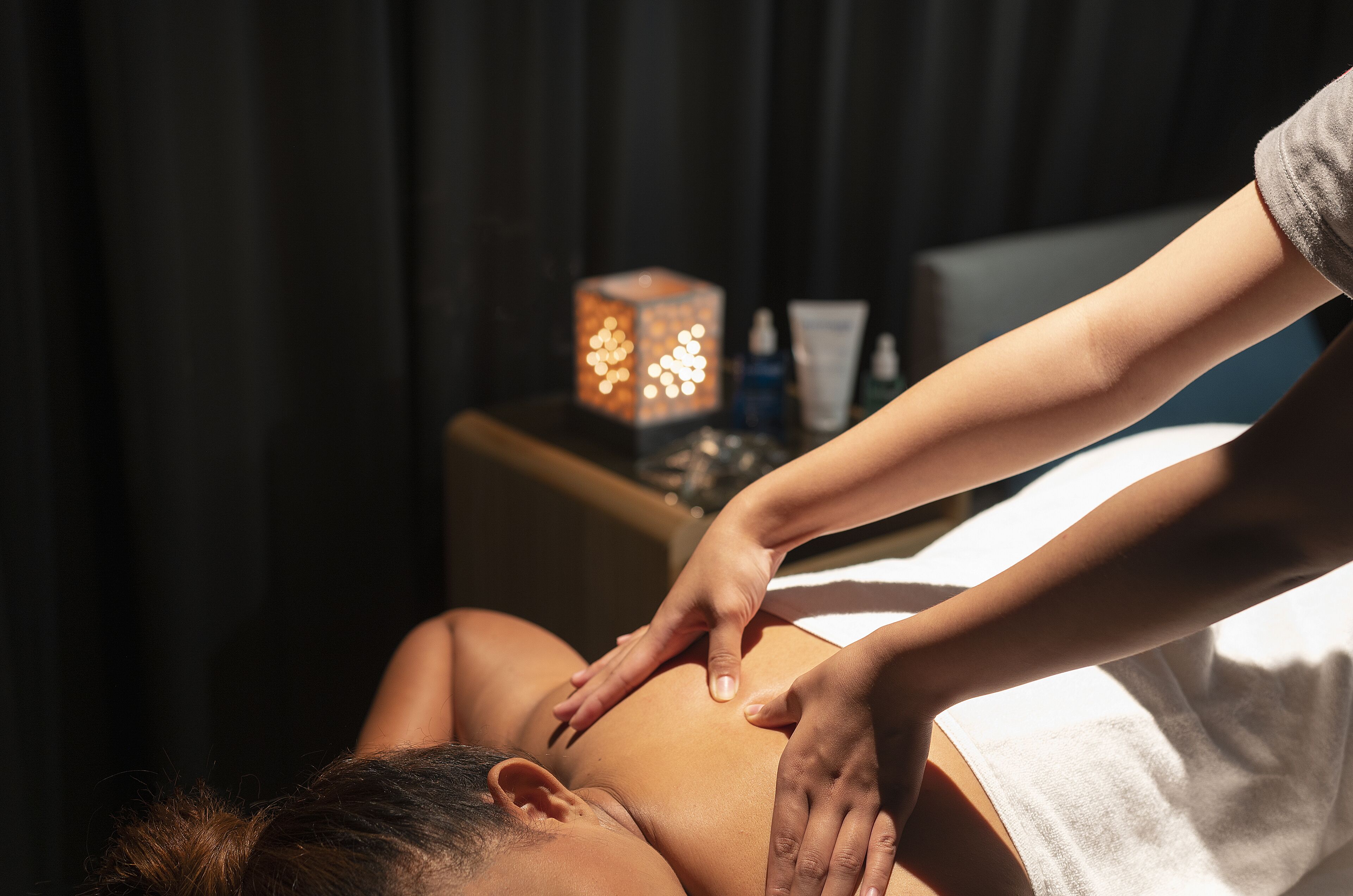Body treatments, aromatherapy, deep-tissue massages, Thai massages