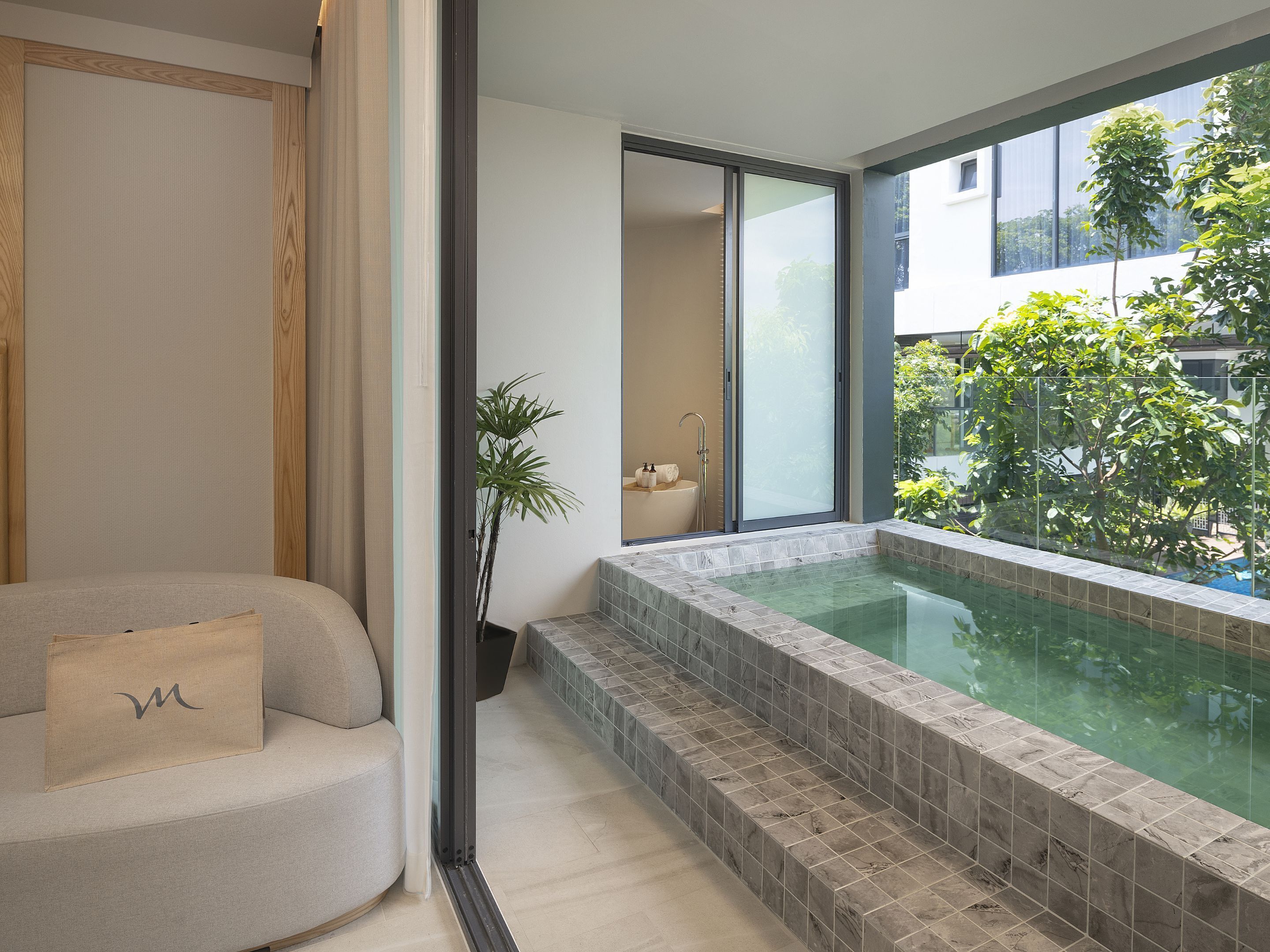 Svit Superior - 2 enkelsängar - privat pool | Terrass/Patio