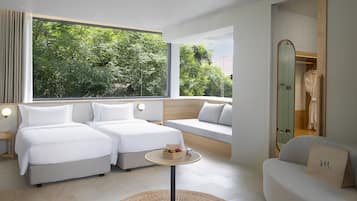 Superior Suite, 2 Twin Beds, Private Pool | Minibar, in-room safe, desk, soundproofing