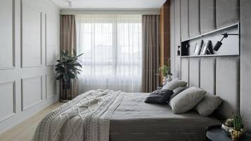 2 bedrooms, internet, bed sheets