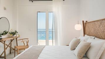 3 slaapkamers, een kluis op de kamer, een bureau