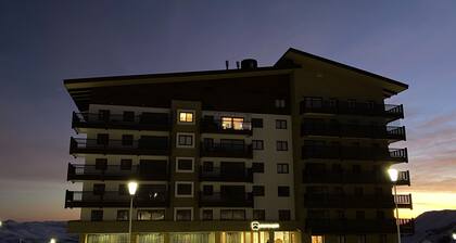 departamento en la nieve, valle nevado, full equipado para 8 personas