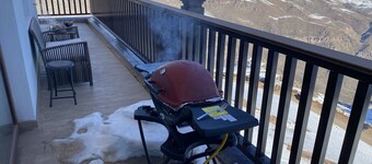 departamento en la nieve, valle nevado, full equipado para 8 personas