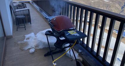 departamento en la nieve, valle nevado, full equipado para 8 personas