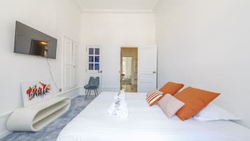 2 chambres, fer et planche Ă repasser, Wi-Fi, draps fournis