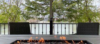 Lakefront Getaway with Game Room and Theater Seating