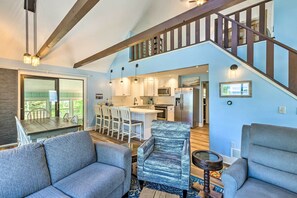 Interior - Breezy Silver Lake Getaway: Fishing Dock, Grill! (Mears)