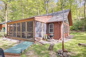 Exterior - Dock & Lake Access! St Germain Getaway (St. Germain)