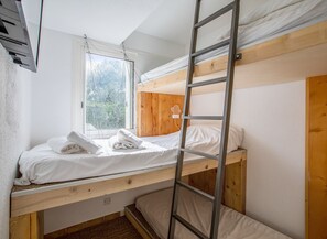 2 chambres, draps fournis