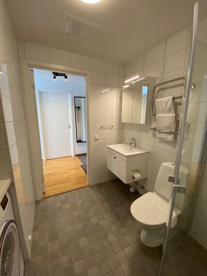 Departamento | Baño | Regadera, secadora de cabello, toallas, jabón 