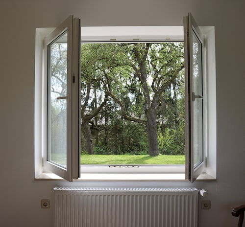 Ferienhaus 'Kleines Haus an einem Feld' mit Garten & WLAN
