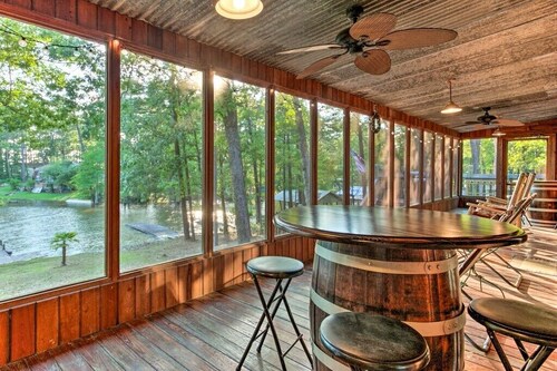 Lakefront cypress cabin