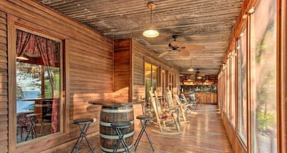 Lakefront cypress cabin