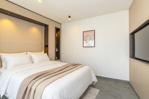 Iron/ironing board, free WiFi, bed sheets - ICON H Lugano 201 Suite Micro-Living, Lugano, Switzerland (Lugano)