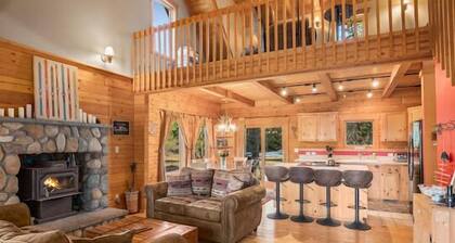 Timber Cabin in the woods