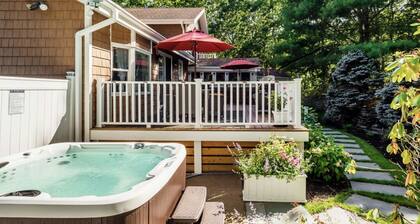 Relax villa ,hot tub and New Heated pool ,7 minutos from the beach