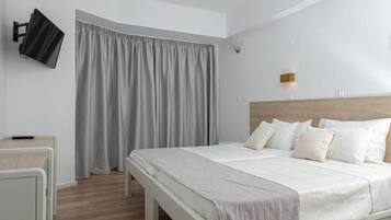 Schallisolierte Zimmer, kostenloses WLAN, Bettwäsche