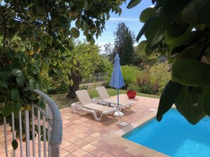 Outdoor pool - Charming villa with garden in Vence, the city of art (VENCE)
