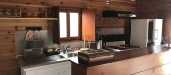 Pleasant cabin with Páteo 5 minutes from the City
