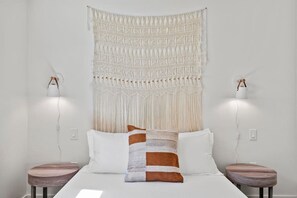 2 bedrooms, iron/ironing board, travel crib, WiFi