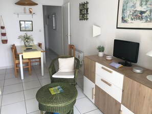 TV, foosball, table tennis