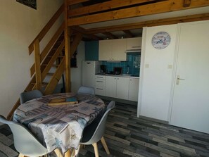 Dining - Charming apartment with mezzanine, beach access, private parking - Noirmoutier-en-l'Île (Noirmoutier-en-l'Île)