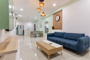 TV connectée, cheminée